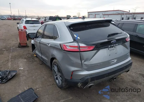 2021 Ford Edge Titanium из США, поврежденный, VIN 2FMPK4K94MBA32297